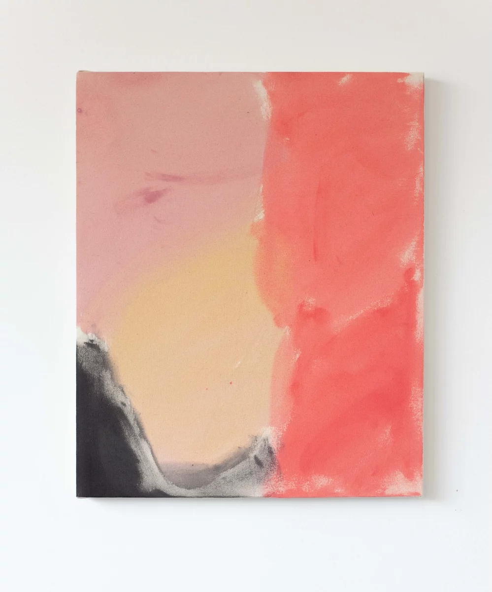 Beth Shapeero, The Score, 2025, mixed paint on canvas