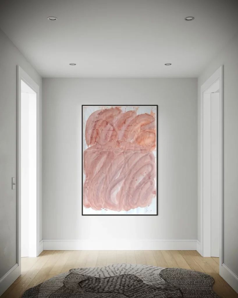 Beth Shapeero, Bodies and May, 2025, mixed paint on canvas