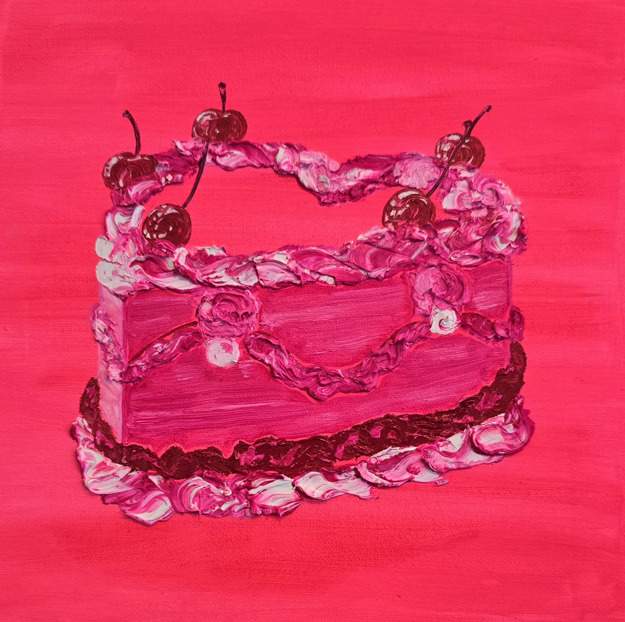 Bright artwork of cake 