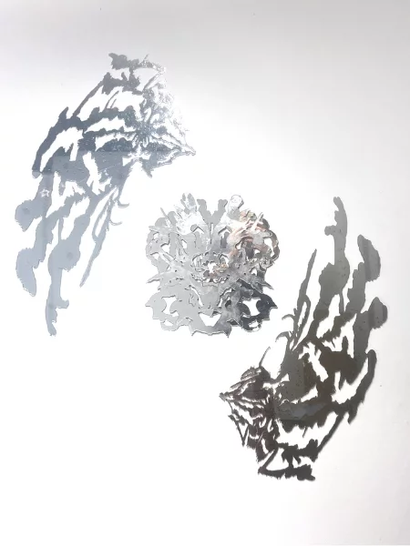 Angelica Dimal, 2024, Cognate, 2024, Laser Cut Acrylic, 65x70x0.3cm, $300Discover: Young Talent, Affordable Art Fair Brisbane 2025