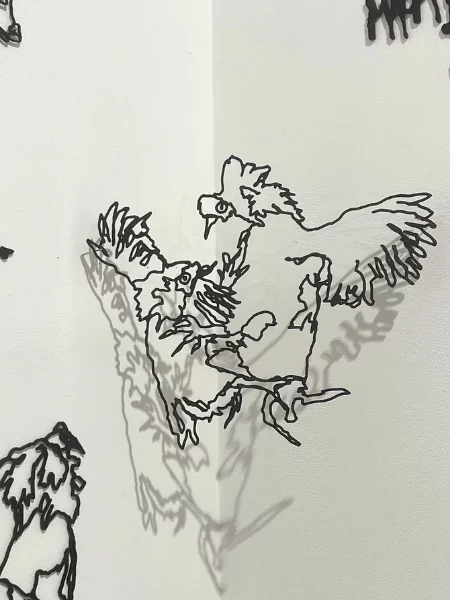 Angelica Dimal, Thicker Than Water, 2024, Laser Cut MDF, 30x30cm, $150Discover: Young Talent, Affordable Art Fair Brisbane 2025