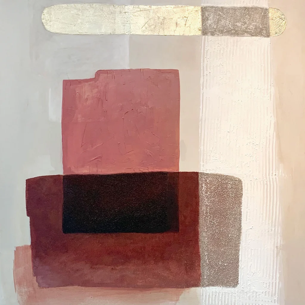 Lana Matsuyama, ‘Urban Landscape Series #17’, acrylic, metal leaf, various mediums moulding pastes, 150 x 120 x 4 cm, Degree Art